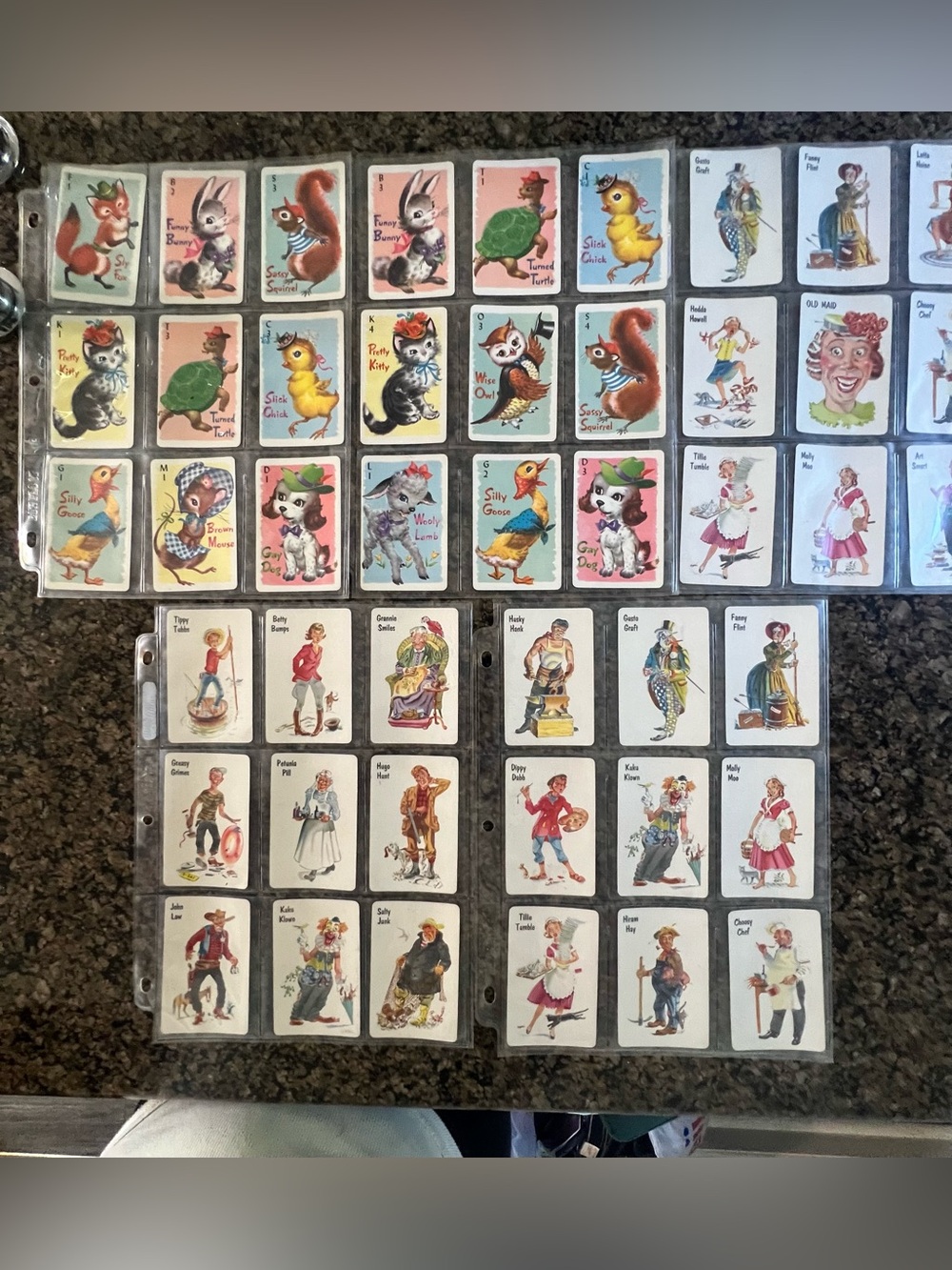 Kids Character Trading Cards Set - Multicolor Collectible Cards